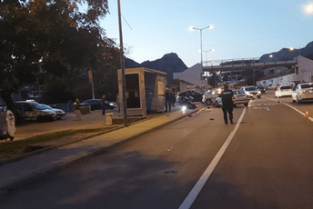 Teško povrijeđen motociklista u Sutomoru Teško povrijeđen motociklista u Sutomoru