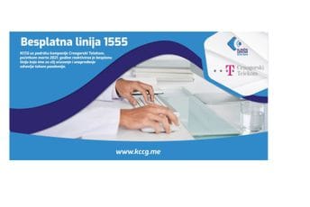 KCCG: Linija za psihološku pomoć od marta neprekidno funkcioniše KCCG: Linija za psihološku pomoć od marta neprekidno funkcioniše