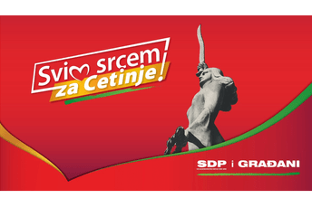 SDP: Građanska platforma - Svim srcem za Cetinje SDP: Građanska platforma - Svim srcem za Cetinje