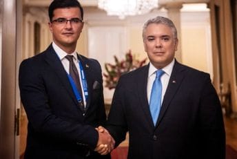 Šaranović sa predsjednikom Republike i predsjednikom Kongresa Kolumbije: Uvijek se borite odlučno, iskreno i direktno Šaranović sa predsjednikom Republike i predsjednikom Kongresa Kolumbije: Uvijek se borite odlučno, iskreno i direktno