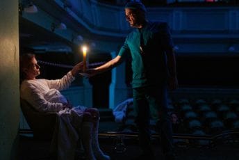 Sadržajan novembar u "Zetskom domu" Scena iz predstave “Tobelija, mimikrija”