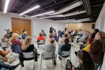 Miha Pogačnik gostovao na Cetinju Miha Pogačnik gostovao na Cetinju