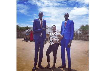 Članovi Dinka plemena su najviši ljudi na svijetu Članovi Dinka plemena su najviši ljudi na svijetu