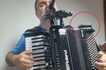 Bosanac ugradio aparat za kartice na harmoniku Bosanac ugradio aparat za kartice na harmoniku
