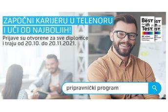 Postani dio uspješnog Telenor tima