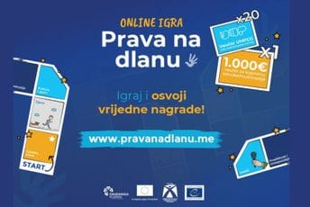 Online igra „Ljudska prava na dlanu“ - igrajte, učite i osvojite nagrade Online igra „Ljudska prava na dlanu“ - igrajte, učite i osvojite nagrade