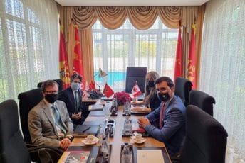 Šaranović sa predstanicima Ambasade Kanade:  Evropski put za Crnu Goru nema alternativu Šaranović sa predstanicima Ambasade Kanade:  Evropski put za Crnu Goru nema alternativu