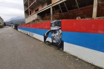 Opštine u RS odbijaju da uklone murale sa likom Ratka Mladića Opštine u RS odbijaju da uklone murale sa likom Ratka Mladića