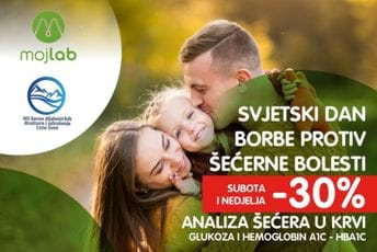 Svjetski dan borbe protiv šećerne bolesti u znaku saradnje Poliklinike Moj Lab i Saveza dijabetičkih društava i udruženja Crne Gore Svjetski dan borbe protiv šećerne bolesti u znaku saradnje Poliklinike Moj Lab i Saveza dijabetičkih društava i udruženja Crne Gore