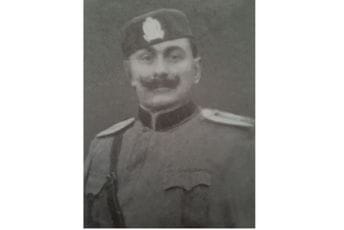 Borac za pravo, čast i slobodu Crne Gore Komandir (major) crnogorske vojske Pero Tujov Vuković