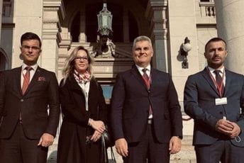 Šaranović, Brajović i Raičević na Rose Roth sastanku Šaranović, Brajović i Raičević na Rose Roth sastanku