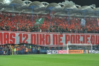 Sa tribina opet skandirali "Belveder, Belveder"