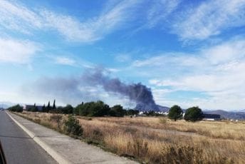 Veliki požar u KAP-u - zapalio se mazut! Veliki požar u KAP-u - zapalio se mazut!