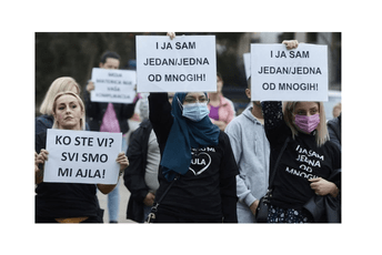 U Baru novi protest „Svi smo mi Ajla“ U Baru novi protest „Svi smo mi Ajla“