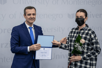 UCG: Mia Kružić najbolja studentkinja FPN za studijsku godinu 2021/22. UCG: Mia Kružić najbolja studentkinja FPN za studijsku godinu 2021/22.