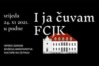 Sjutra u podne: Protest FCJK ispred nekadašnjeg Ministarstva kulture Sjutra u podne: Protest FCJK ispred nekadašnjeg Ministarstva kulture