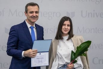 Drobnjak najbolja studentkinja Filološkog fakulteta Drobnjak najbolja studentkinja Filološkog fakulteta