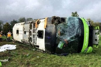 Autobus skliznuo sa planinskog puta u klisuru, poginulo 16 osoba Ilustracija
