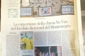 Italijanska Republika pisala o protestu ispred Ministarstva zdravlja Italijanska Republika pisala o protestu ispred Ministarstva zdravlja