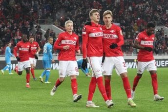 Napoli pao u Moskvi – Sobolev "lansirao" Spartak na čelo tabele Napoli pao u Moskvi – Sobolev "lansirao" Spartak na čelo tabele