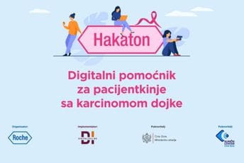 Proglašeni pobjednici hakatona za razvoj digitalne podrške pacijentkinjama sa karcinomom dojke koji je organizovala farmaceutska kompanija Roche Proglašeni pobjednici hakatona za razvoj digitalne podrške pacijentkinjama sa karcinomom dojke koji je organizovala farmaceutska kompanija Roche
