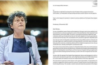 Evropski parlamentarci pisali ministrima EU, traže sankcije za Dodika Evropski parlamentarci pisali ministrima EU, traže sankcije za Dodika