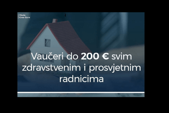 MER: Krajnji rok za rezervacije putem programa turističkih vaučera za prosvjetne, zdravstvene i socijalne radnike do 20. decembra MER: Krajnji rok za rezervacije putem programa turističkih vaučera za prosvjetne, zdravstvene i socijalne radnike do 20. decembra