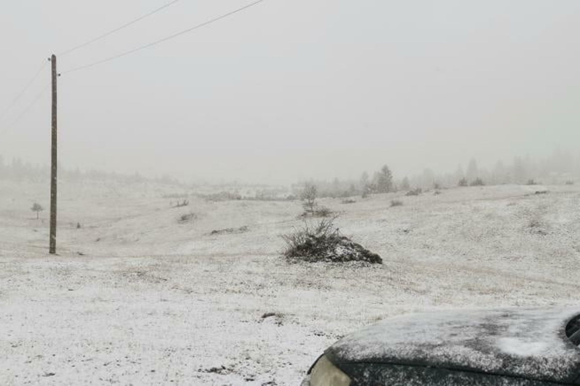 Fotografija 3: Pao snijeg na sjeveru Crne Gore, zimska čarolija u najavi