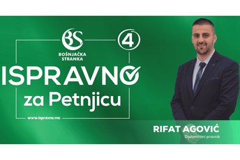 Agović: Bićemo nova vlast u Petnjici, perspektiva opštine u otvaranju novih radnih mjesta Agović: Bićemo nova vlast u Petnjici, perspektiva opštine u otvaranju novih radnih mjesta
