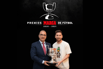 Mesiju dodijeljena osma nagrada, peta zaredom Mesiju dodijeljena osma nagrada, peta zaredom