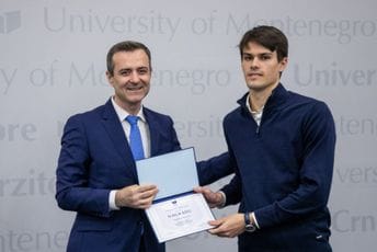 Novović najbolji student Elektrotehničkog fakulteta Novović najbolji student Elektrotehničkog fakulteta