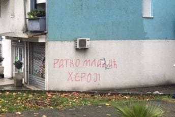 "Ratko Mladić heroj": Grafiti i u Bloku pet i Herceg Novom