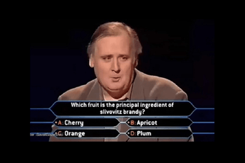 Takmičar nije znao od čega se pravi šljivovica pa pozvao majku, njen odgovor je hit Takmičar nije znao od čega se pravi šljivovica pa pozvao majku, njen odgovor je hit