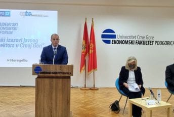 Otvoren Studentski ekonomski forum: Ekonomski izazovi javnog i privatnog sektora u Crnoj Gori Otvoren Studentski ekonomski forum: Ekonomski izazovi javnog i privatnog sektora u Crnoj Gori
