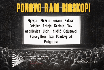 "Ponovo radi bioskop" u centrima za kulturu "Ponovo radi bioskop" u centrima za kulturu
