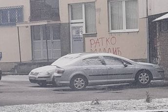 BS: Nadležni u Pljevljima da u što kraćem roku uklone grafit sa imenom osuđenog ratnog zločinca Mladića BS: Nadležni u Pljevljima da u što kraćem roku uklone grafit sa imenom osuđenog ratnog zločinca Mladića