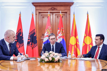 Rama, Vučić i Zaev: Sa "Otvorenim Balkanom" kreće nova era u regionu Rama, Vučić i Zaev: Sa "Otvorenim Balkanom" kreće nova era u regionu