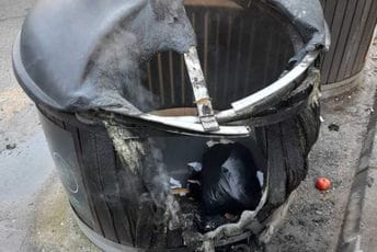 Vandali opet divljaju, šteta velika: Spaljivali mobilijar u šest ulica