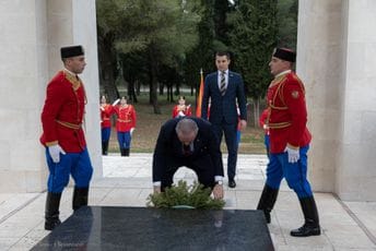 Šentop položio vijenac na spomenik Partizanu borcu na Gorici Šentop položio vijenac na spomenik Partizanu borcu na Gorici
