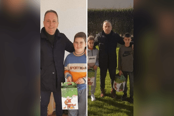 Gegaj podijelio 30 paketića mališanima iz Sukuruća i Kodrabudana Gegaj podijelio 30 paketića mališanima iz Sukuruća i Kodrabudana