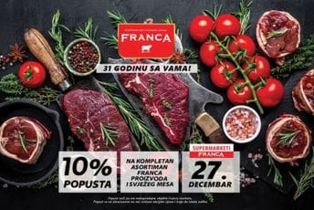 Rođendanski popust na Franca brend Rođendanski popust na Franca brend