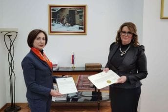 Novi kadar u crnogorskoj diplomatiji: Nevenka Ćirović stupila na dužnost Novi kadar u crnogorskoj diplomatiji: Nevenka Ćirović stupila na dužnost
