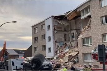 Stravična eksplozija u Belgiji: Urušila se zgrada, spašavaju ljude iz ruševina