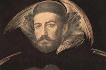 Prometej okovan na Lovćenu Petar Drugi Petrović Njegoš, rad Dimitrija Popovića