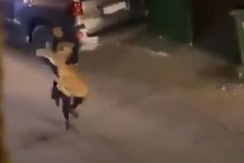 To ne bi smio svako: Ulicom u naručju nosila lava (VIDEO) To ne bi smio svako: Ulicom u naručju nosila lava (VIDEO)