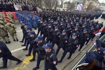 Varga: Dodik je politički provokator, strani faktori na to ćute Defile specijalnih jedinca MUP-a RS, 9. januar 2022.