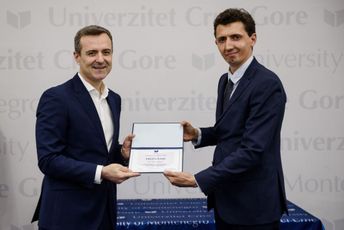 Ilija Moric dobitnik priznanja Univerziteta Crne Gore Ilija Moric dobitnik priznanja Univerziteta Crne Gore