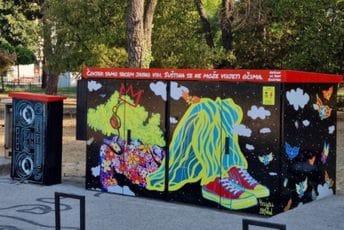 Podgorica: Street art na ormarićima za elektro instalacije Podgorica: Street art na ormarićima za elektro instalacije