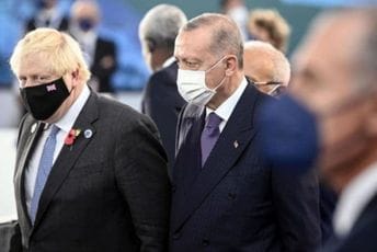 Erdogan i Džonson zabrinuti zbog ruskih trupa na granici sa Ukrajinom Džonson i Erdogan