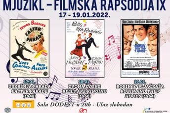 Mjuzikl - filmska rapsodija u KIC-u Mjuzikl - filmska rapsodija u KIC-u